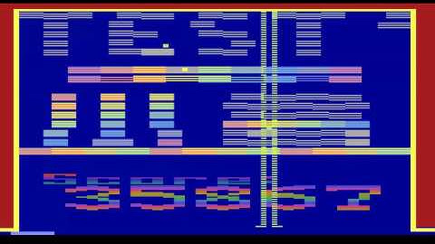 ATARI 2600 Brick Buster Demo BREAKOUT ARKANOID BREAK OUT ARCANOID In 2006 By John Payson WIP PD PAL