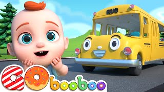 Wheels on the Bus | Baby songs | GoBooBoo Kids Songs &amp; Nursery Rhymes