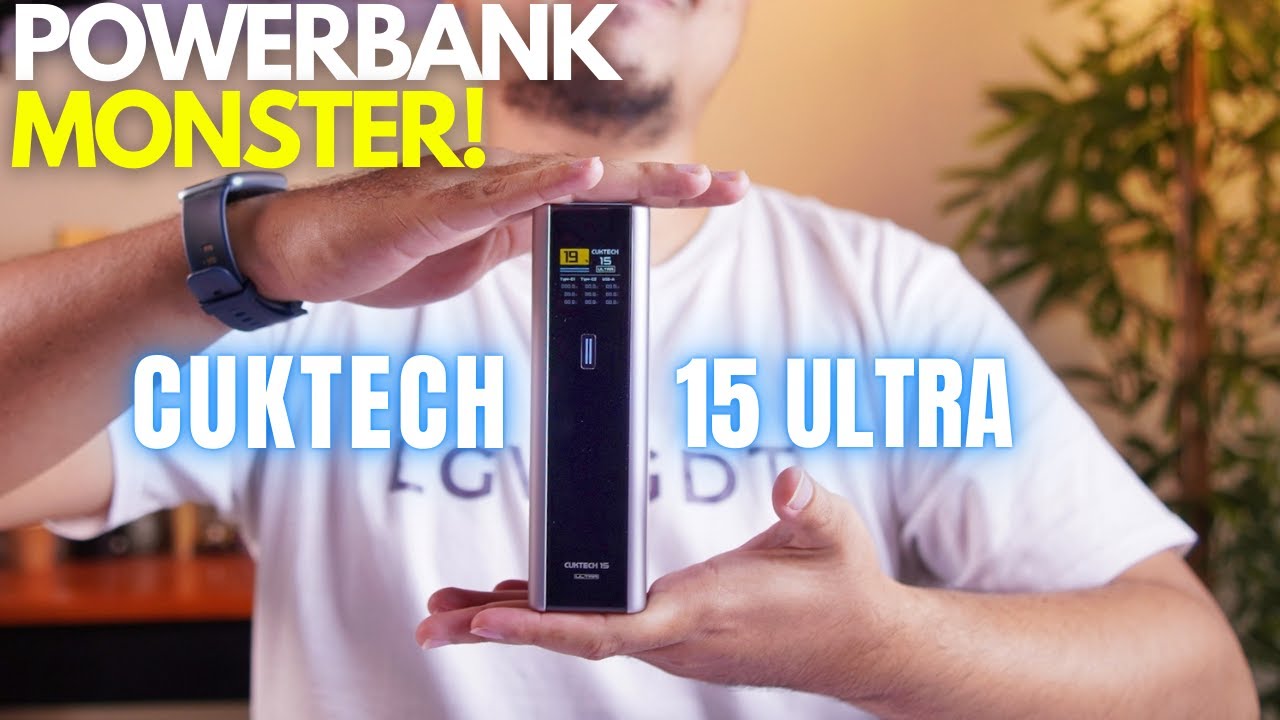 POWERBANK MONSTER! Review Powerbank Cuktech 15 Ultra Indonesia, Powerbank 20.000mAh SUPER NGEBUT!