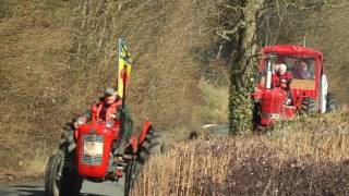 2016 National Vintage Tractor Road Run   Devon