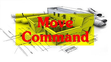 AutoCAD tutorial for Beginners - Move command