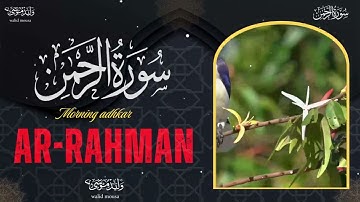 سورة الرحمن آيات تلامس القلوب بصوت خاشع يبعث الطمأنينة والراحة النفسية | Surah Ar-Rahman Heart-Tou