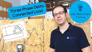 3 Phase: Delta Connected Loads, How to Calculate Line and Phase Voltage & Line and Phase Current