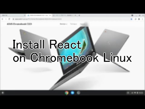 Install React on Chromebook Linux