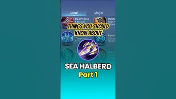 Things you should know about Seal Halberd | MLBB Item Guide