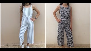 تفصيل وخياطة سلوبيت sewing a jumpsuit