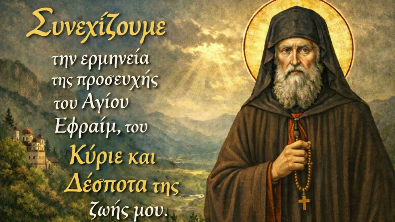 Κύριε καί Δέσποτα τῆς ζωῆς μου 2ο Μέρος