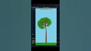 Recursive function to grow TREE in Python ⚡️ #shorts #coding #programming #python