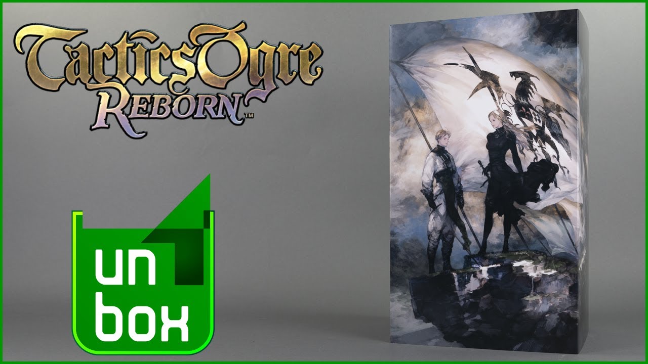 PS4] Tactics Ogre: Reborn Collector's Edition unboxing - YouTube