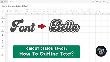 How to Create a Text Outline in Cricut Design Space | Step-by-Step Beginner Tutorial