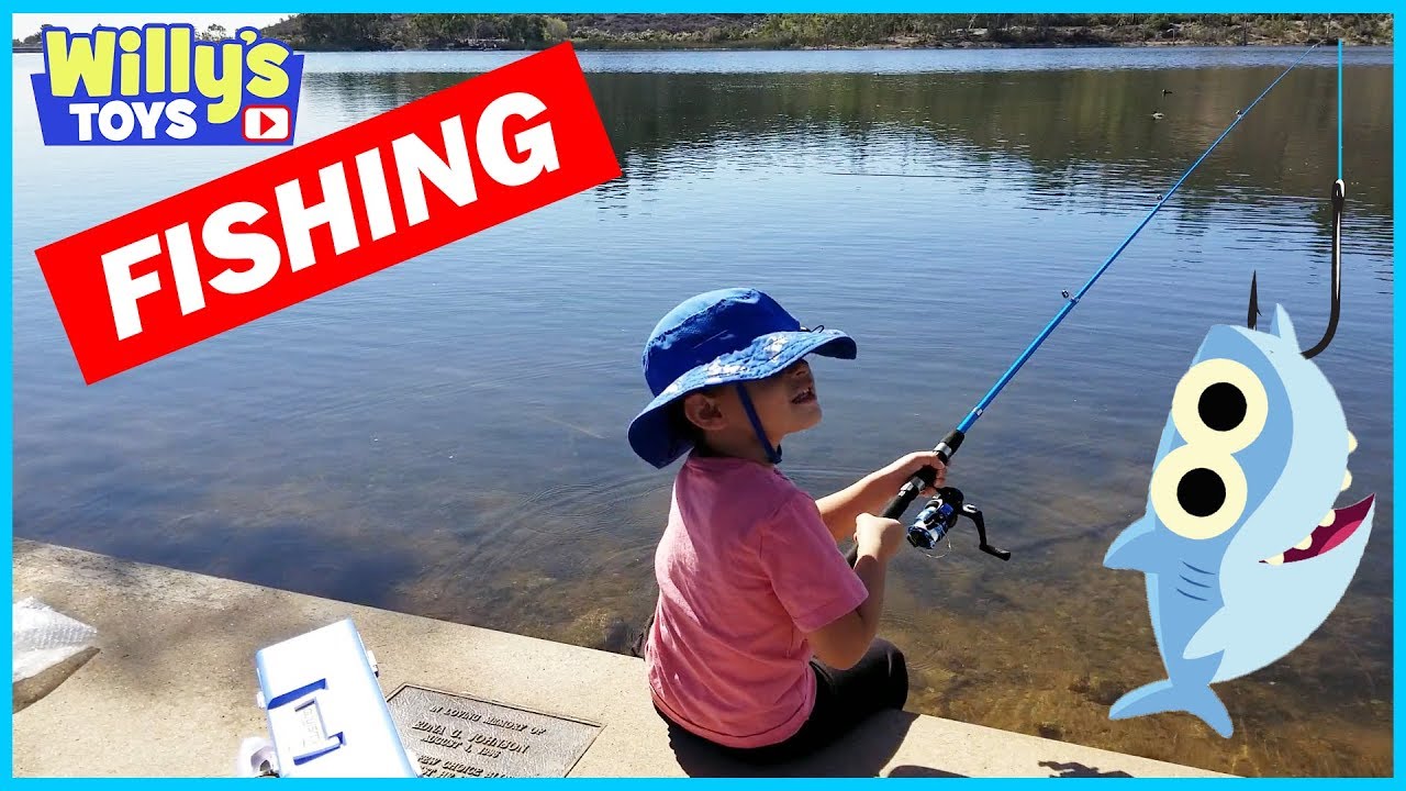 How To Set Up A Kid's Fishing Pole 