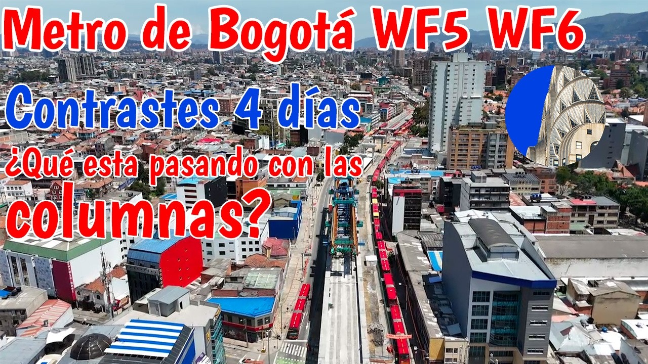 Av Caracas de calle 26 a 74 Metro de Bogotá cambios en 4 días Marzo 7 2026