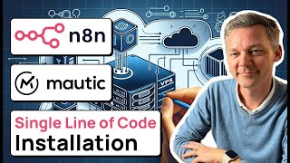 The Fastest N8N + MAUTIC Installer 🚀 Only A Single Line Of Code