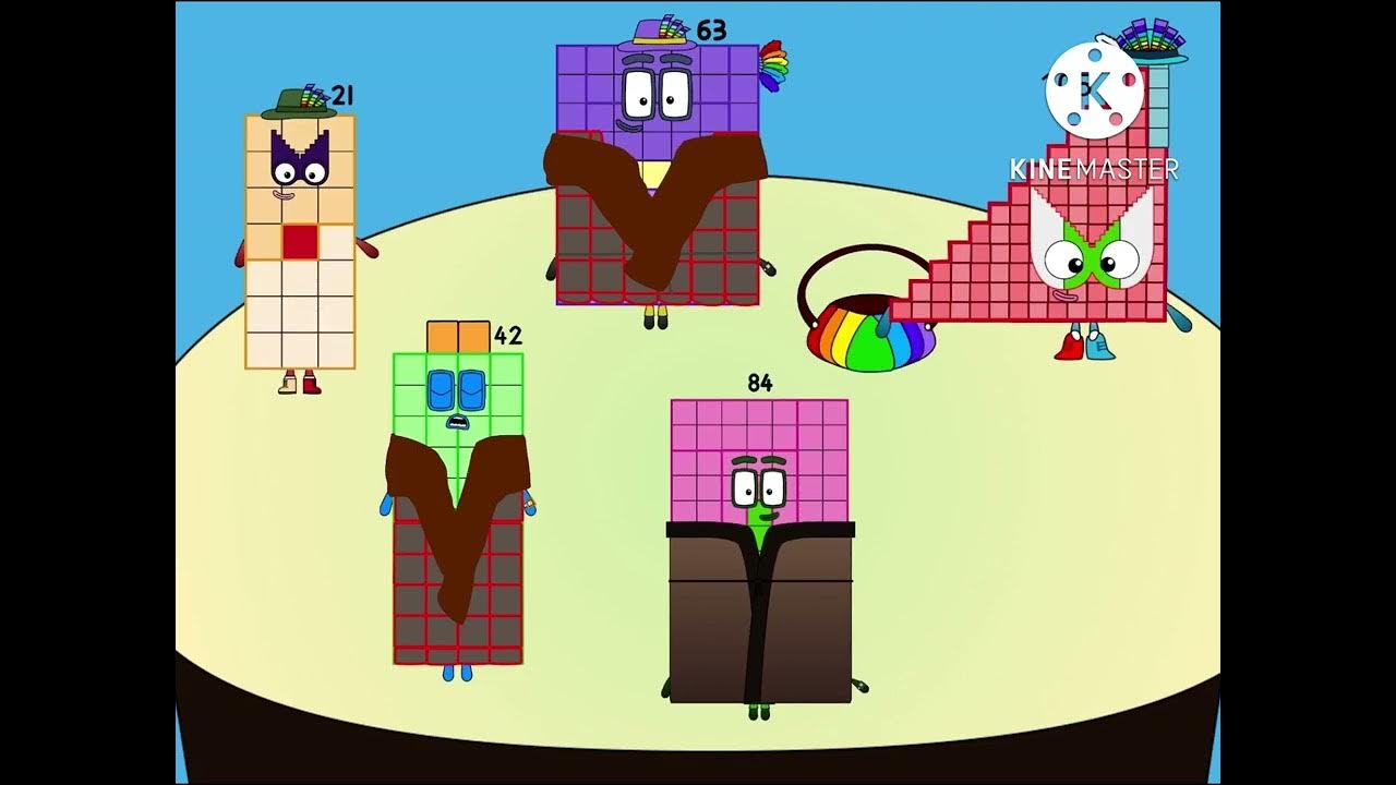 Numberblock Bands Throughout The Channel Numberblocks Band Collab