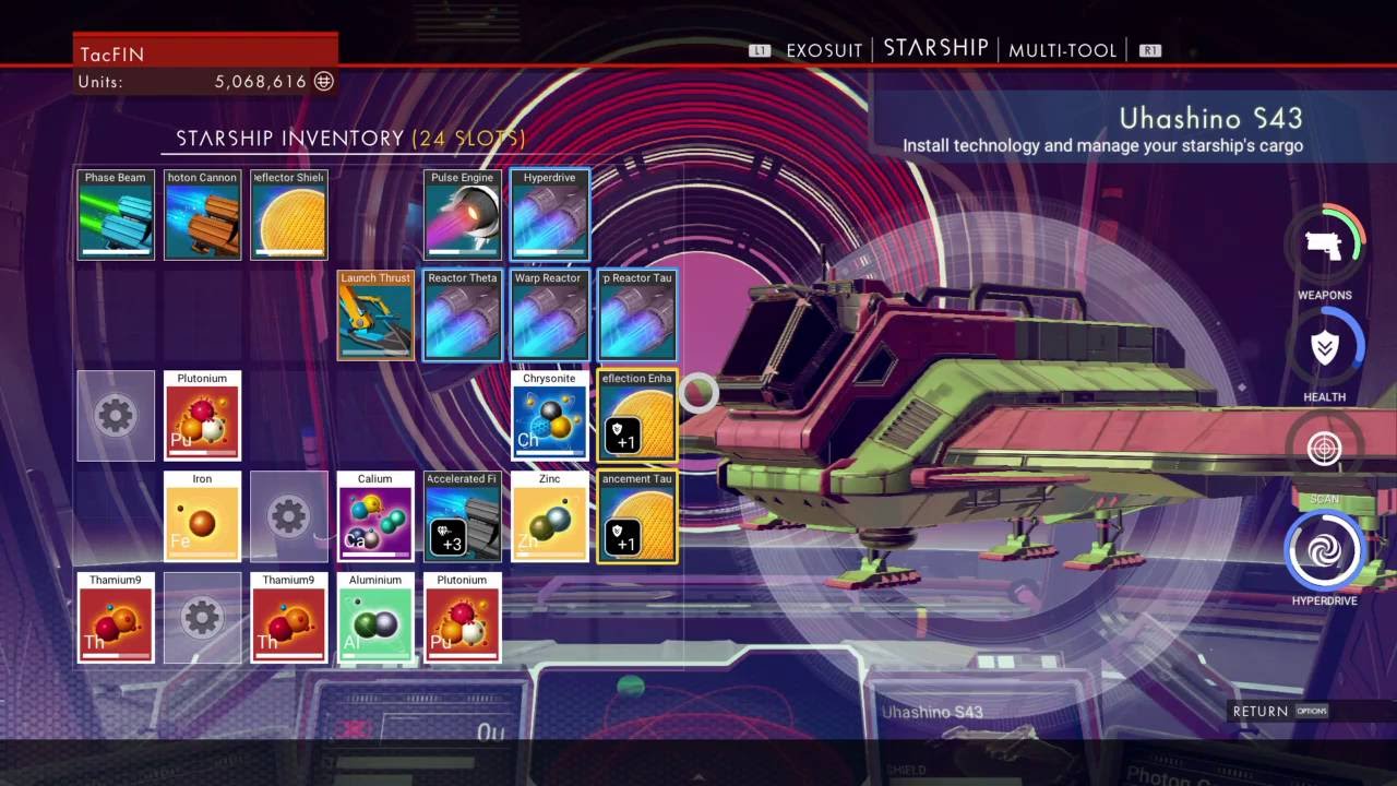 No Man's Sky (PS4) How to Change Ship Appearance and Keep All of Your