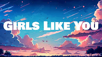 Maroon 5 - Girls Like You | LYRICS | A Thousand Years - Christina Perri