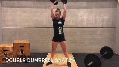 Double dumbbell snatch