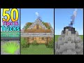 50 EASY Building Tips &amp; Tricks (Minecraft)