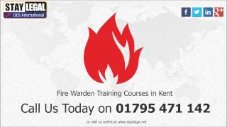 Fire Warden Training Courses Kent - 01795 471 142 - DDS International