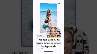 Make any photo's background dynamic with A.I.! #ai #musthaveapps #apps