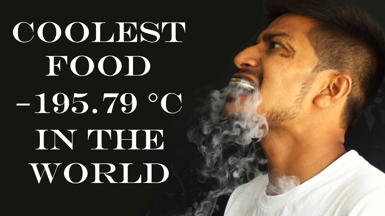 Coldest Indian Street Food | −195.79 °C Using Liquid Nitrogen | Super Slow Motion | Street Food & Travel TV India