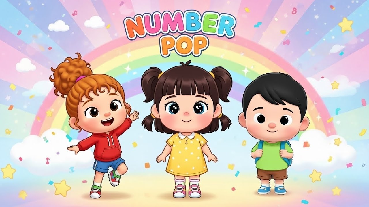 เพลง Number Pop (นับ 0-9) - Thofan_RunOn [Official Song]