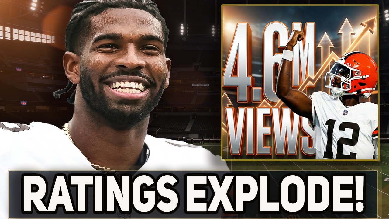 Shedeur Sanders BREAKS Pro Bowl Ratings Record and Rescues the League