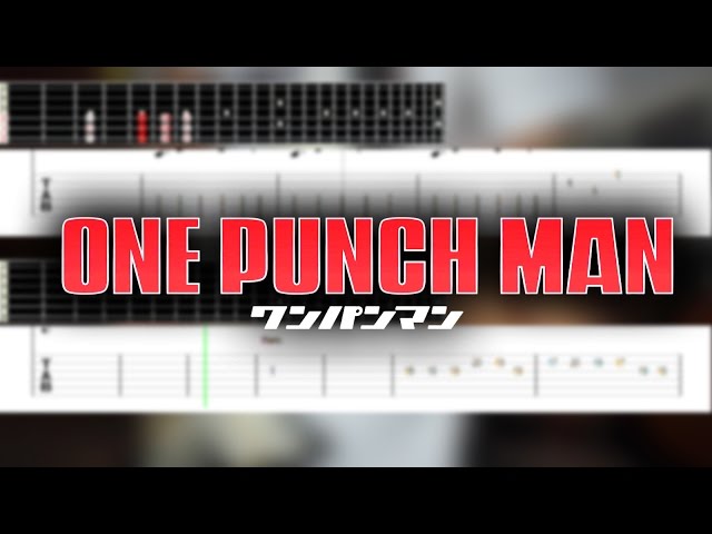 [HTP]One Punch Man OP The Hero - Guitar Cover By Nae0000