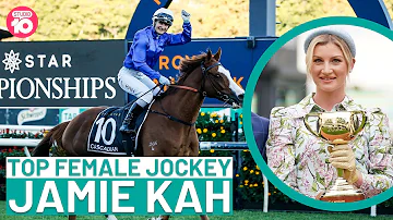 Top Female Jockey Jamie Kah | Studio 10