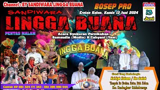 LIVE SANDIWARA LINGGA BUANA Eretan Kulon, Kamis 13 Juni 2024  PENTAS MALAM