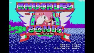 Sonic Hack Longplay - Knuckles in Sonic 1 Easter Edition