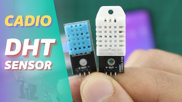 Adding DHT in CADIO to monitor temperature and humidity (ESP8266 - ESP32) | CADIO Home Automation