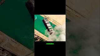 How ONE Mistake Stopped Global Trade — The Suez Canal Disaster #ship #fail #shipaccident