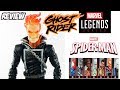 Review Ghost Rider - Motoqueiro Fantasma - Marvel Legends Spider-Man Rhino Wave - boneco brinquedo