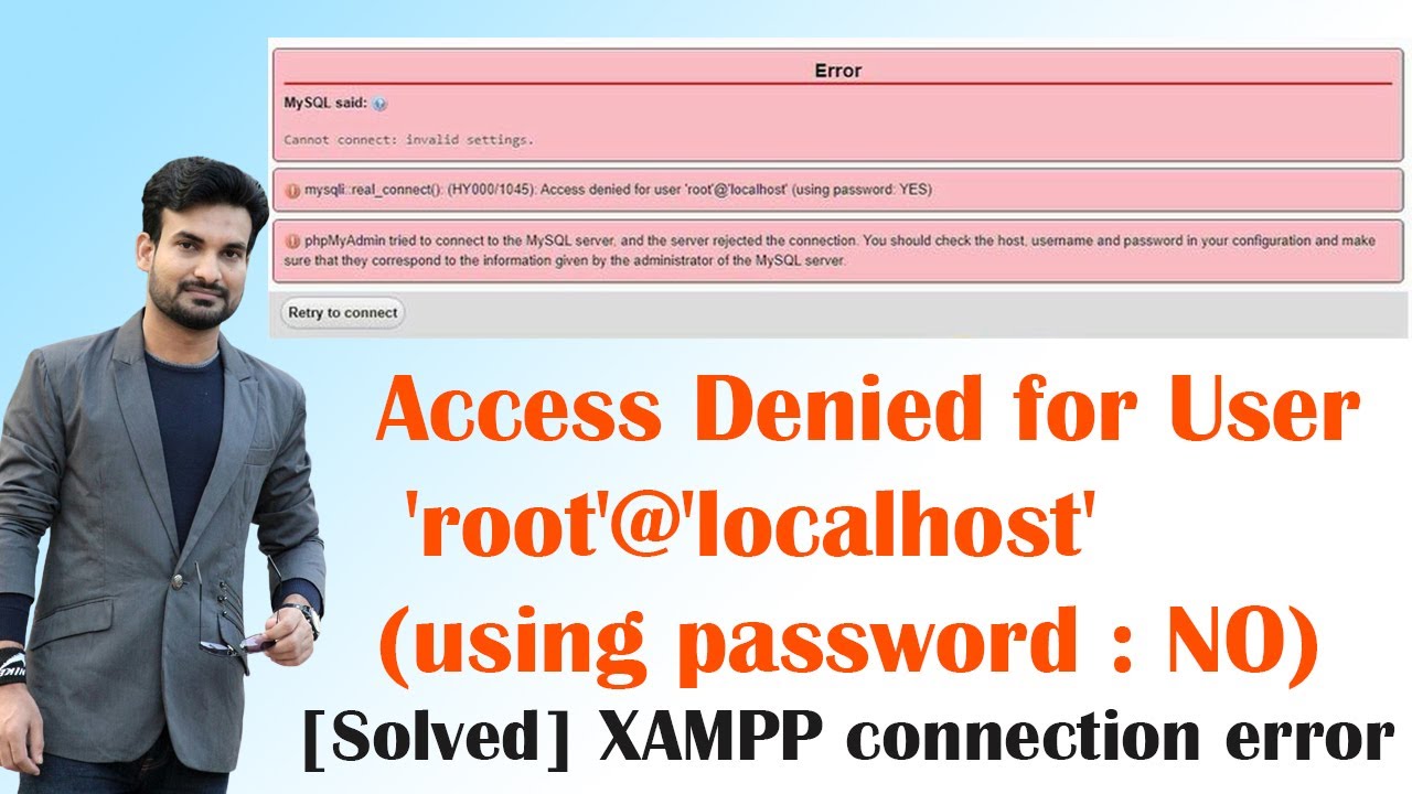 Localhost using password no