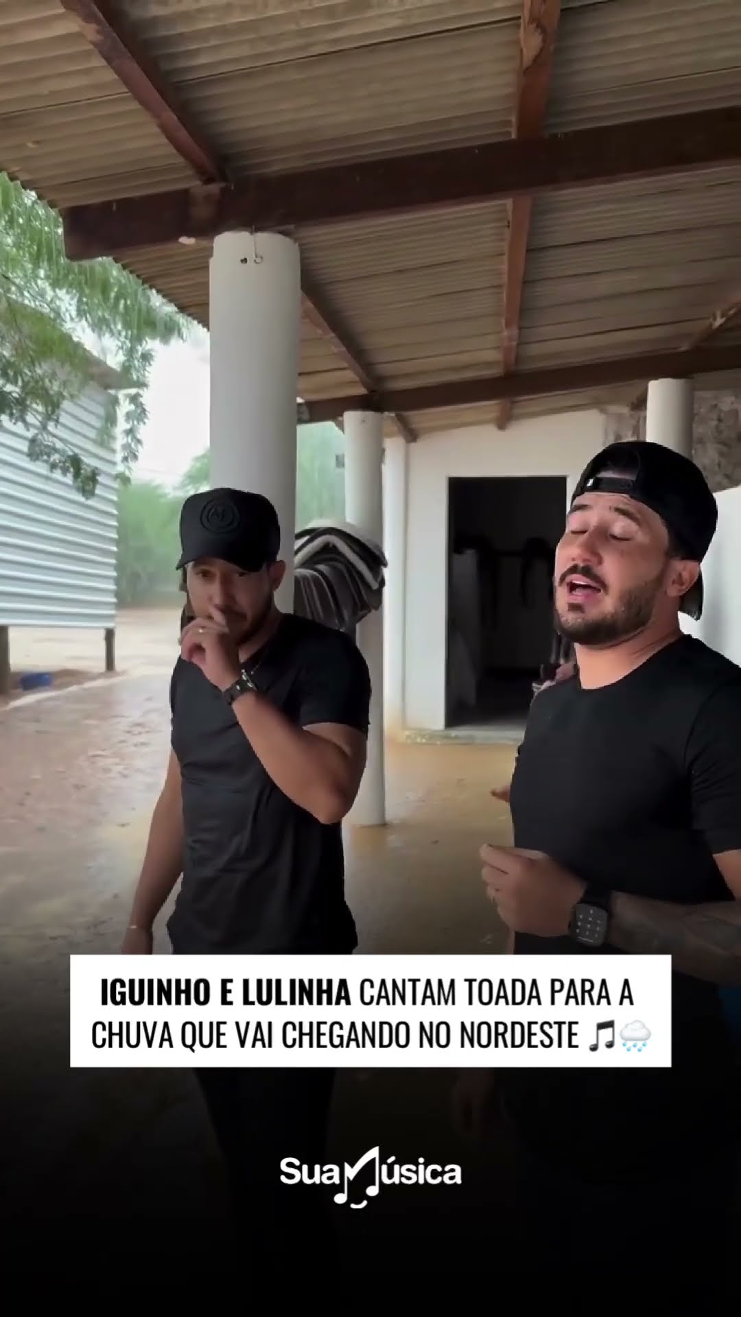“Obrigada, meu Senhor, pela chuva do Nordeste” ?  #iguinhoelulinha #forró #piseiro #chuvanonordeste