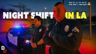 Real LAPD Patrol Night Shift in Hollywood (GTA 5 LSPDFR Mod)