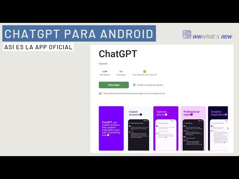 ChatGPT para Android, así es la app