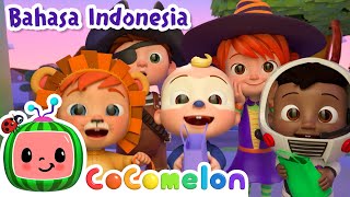 🎃Lagu Trick or Treat!🦇👻 | CoComelon Bahasa Indonesia - Lagu Anak Anak | Nursery Rhymes