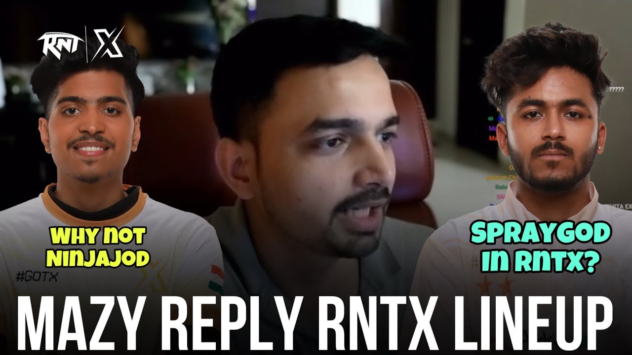 Mazy on RNTX Spraygod NinjaJOD & GDR Contract | Team Xspark
