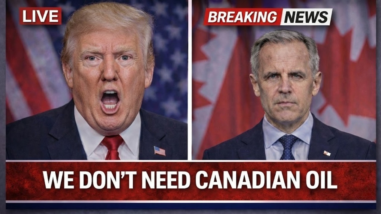 Trump We Don't Need Canadian Oil — Now Watch Carney's Deal With India