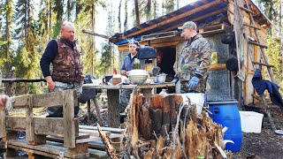 В ГЛУХУЮ ТАЙГУ С РЫБАЛКОЙ НА СЕТИ \ БАЛАГАН В ЛЕСУ \ ЧАСТЬ ПЕРВАЯ