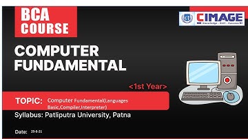 Computer Fundamental(Assebler,compiler,Interpreter) By Amit Kumar Dt:29-6-21