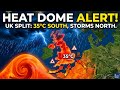 UK Heat Dome Incoming! 🔥 14-Day Forecast Shows Extreme Temperatures & Thunderstorm Risk