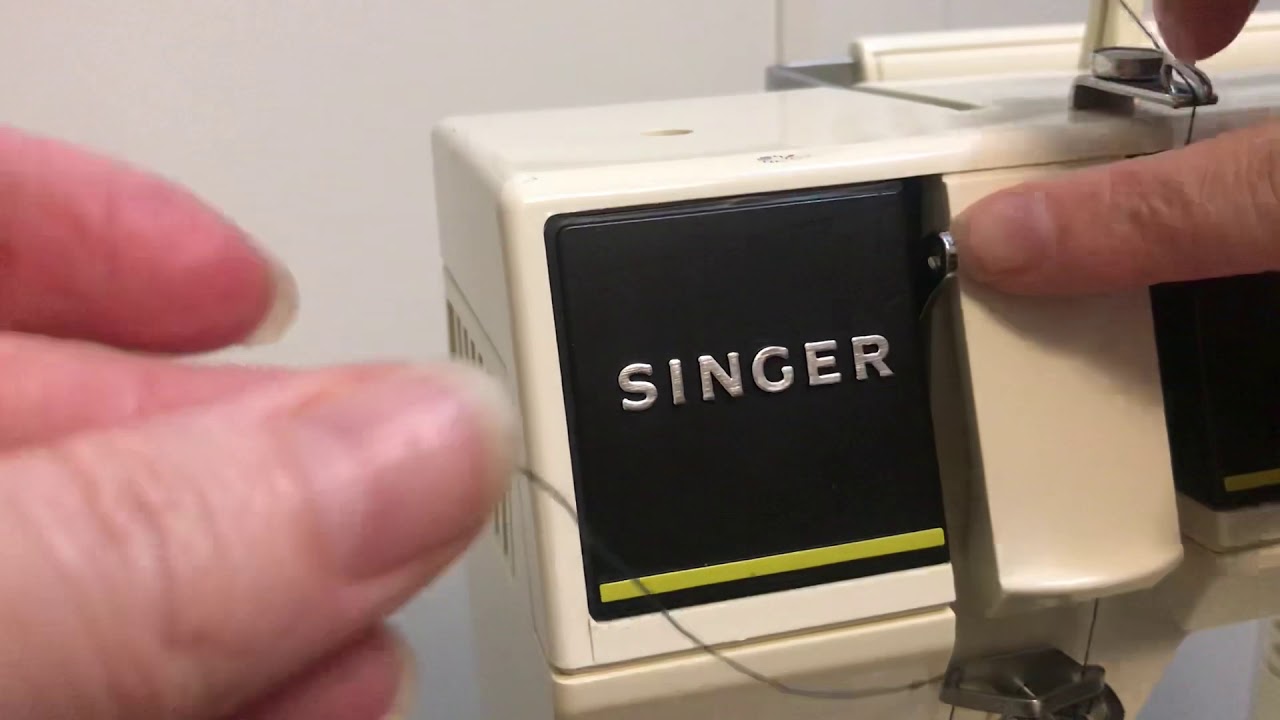 Singer 6215c Part 2 - Threading the Upper Thread