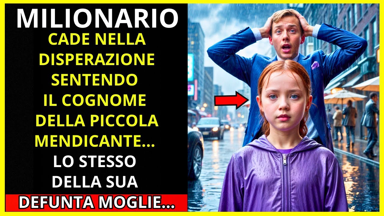 MILIONARIO CADDE NELLA DISPERAZIONE SENTENDO IL COGNOME DI UNA PICCOLA ...