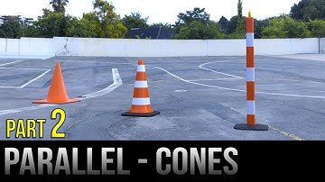 How To Parallel Park Between Cones – Part 2