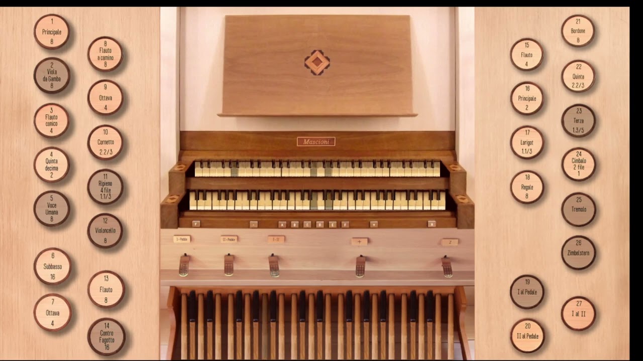 RADUJTE SE NARODI, Bozicna popijevka 01 [Orgulje]