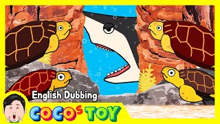 En DubbingㅣThe Mysterious Adventures of a Baby Turtle in the Seaㅣsea animals for kidsㅣCoCosToy