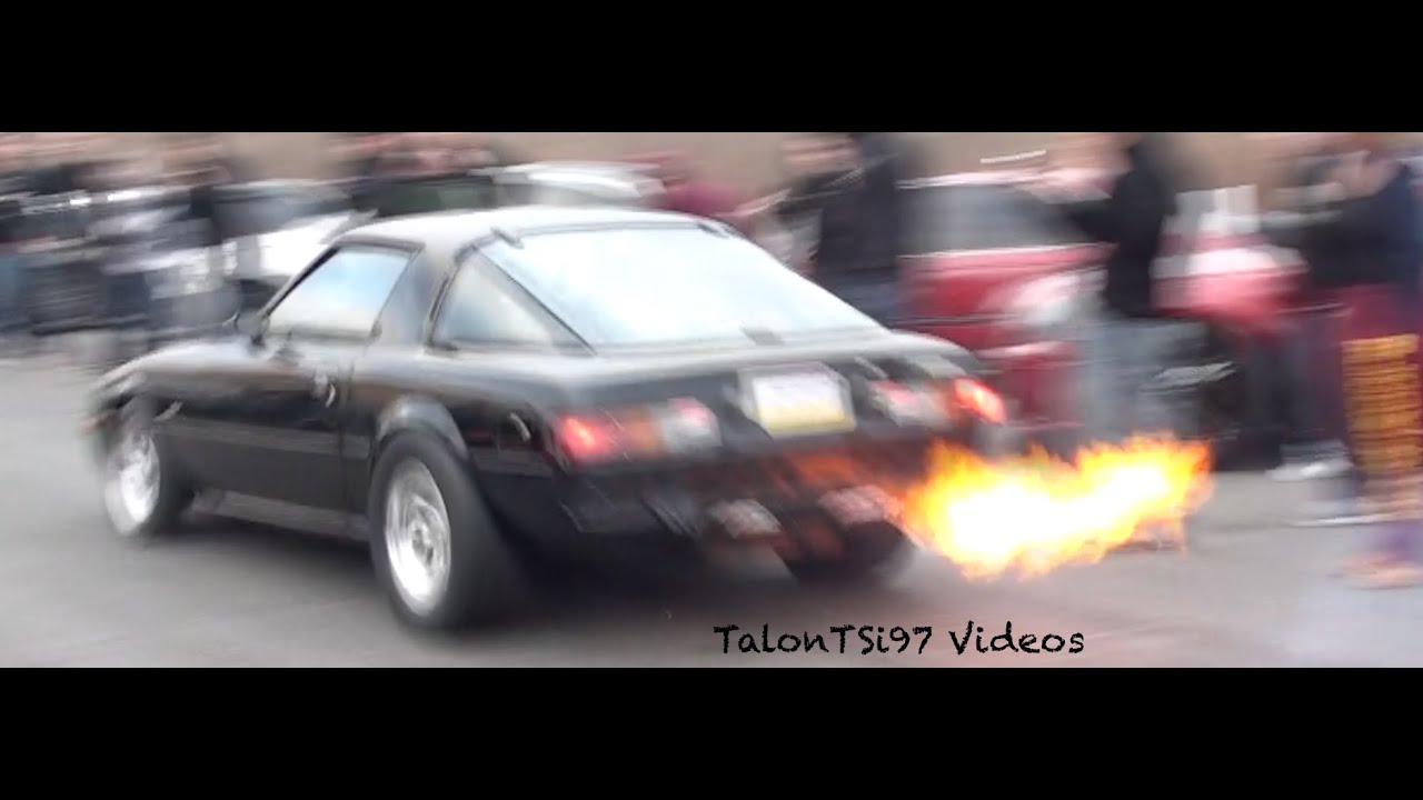 NO F's GIVEN Street Racing! Honda Rx7 Evo VW & more - YouTube